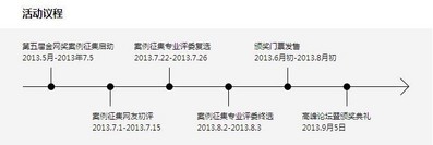 第五屆“金網獎”活動流程